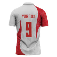 Custom Turkey Volleyball Zipper Polo Shirt Sport Wings Style