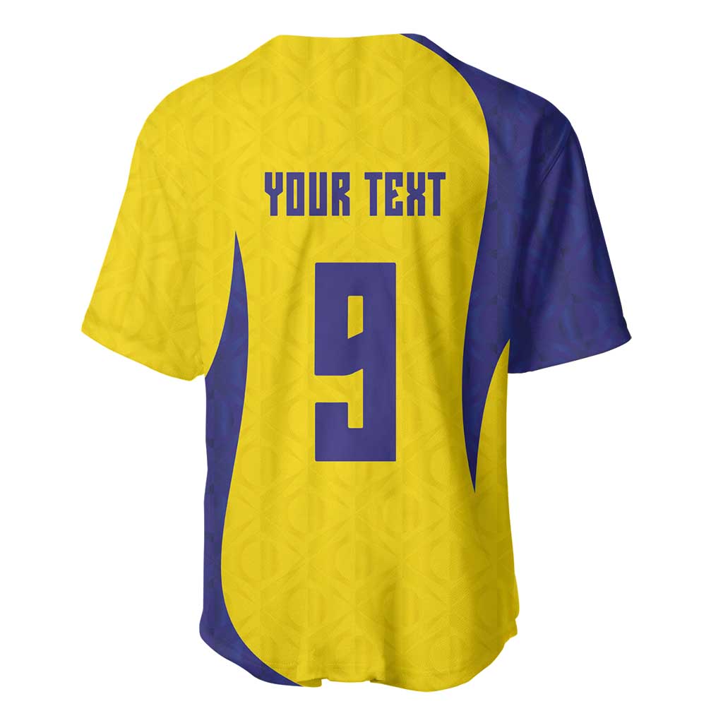 Custom Brazil Volleyball Baseball Jersey Sport Wings Style