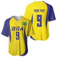 Custom Brazil Volleyball Baseball Jersey Sport Wings Style