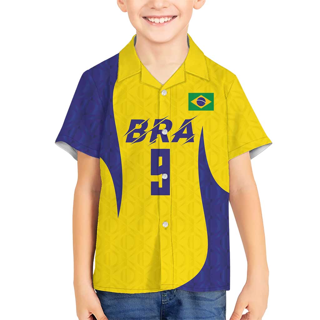 Custom Brazil Volleyball Hawaiian Shirt Sport Wings Style