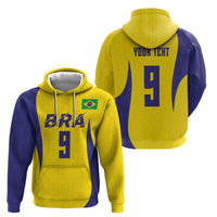 Custom Brazil Volleyball Hoodie Sport Wings Style
