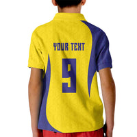 Custom Brazil Volleyball Kid Polo Shirt Sport Wings Style