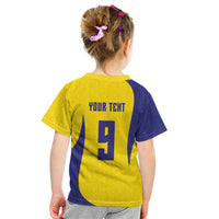 Custom Brazil Volleyball Kid T Shirt Sport Wings Style