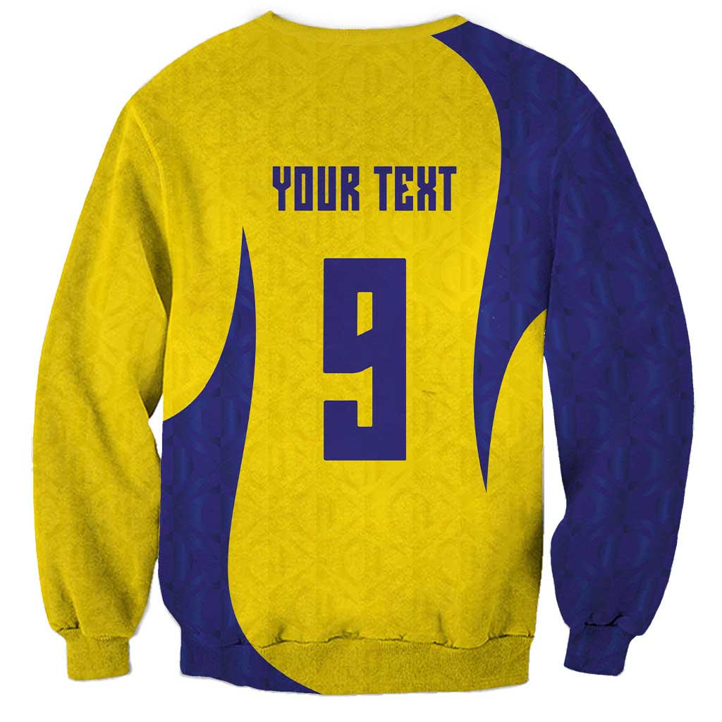 Custom Brazil Volleyball Sweatshirt Sport Wings Style