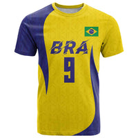 Custom Brazil Volleyball T Shirt Sport Wings Style