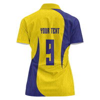 Custom Brazil Volleyball Women Polo Shirt Sport Wings Style