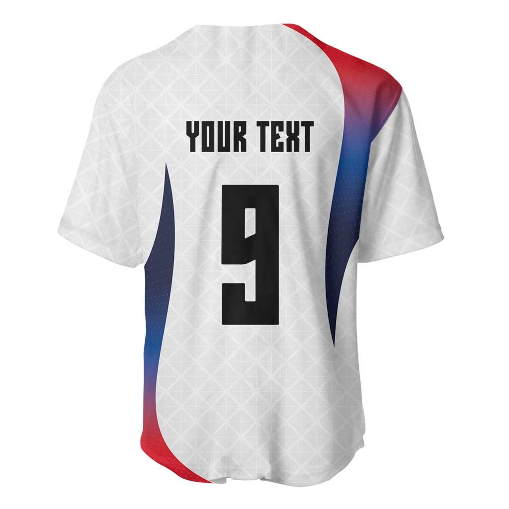 Custom France Volleyball Baseball Jersey Sport Wings Style