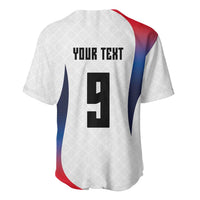 Custom France Volleyball Baseball Jersey Sport Wings Style