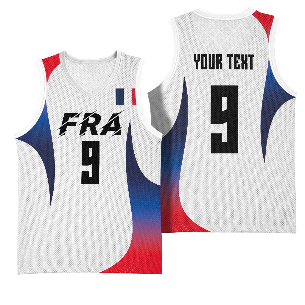 Custom France Volleyball Basketball Jersey Sport Wings Style