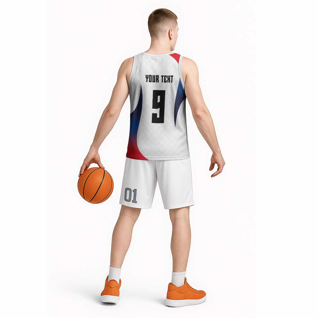 Custom France Volleyball Basketball Jersey Sport Wings Style
