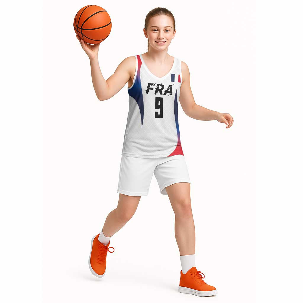 Custom France Volleyball Basketball Jersey Sport Wings Style
