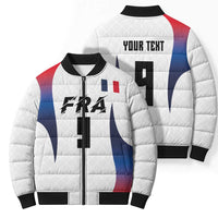 Custom France Volleyball Bomber Puffer Jacket Sport Wings Style