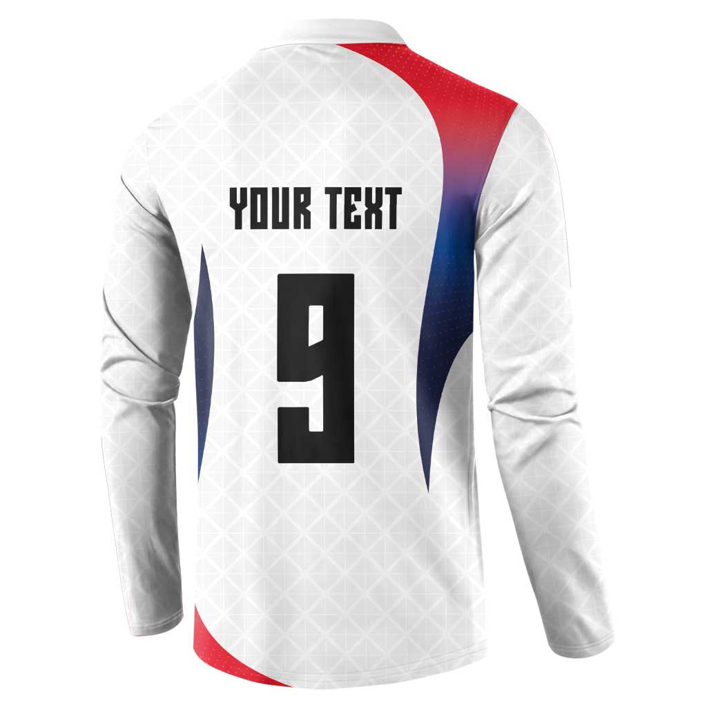 Custom France Volleyball Button Sweatshirt Sport Wings Style