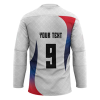 Custom France Volleyball Hockey Jersey Sport Wings Style