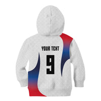 Custom France Volleyball Kid Hoodie Sport Wings Style