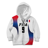 Custom France Volleyball Kid Hoodie Sport Wings Style