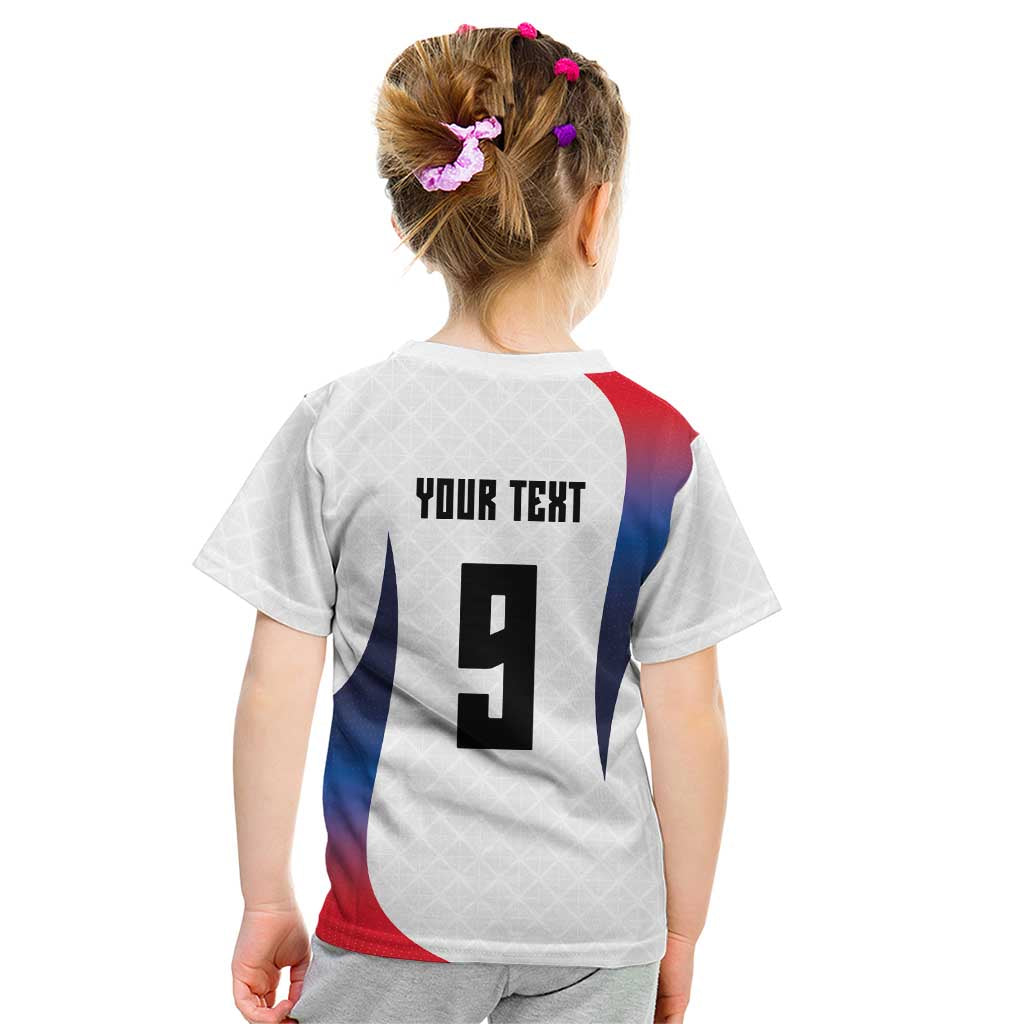 Custom France Volleyball Kid T Shirt Sport Wings Style