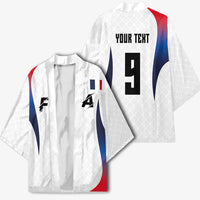 Custom France Volleyball Kimono Sport Wings Style