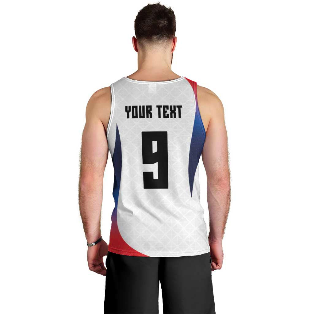Custom France Volleyball Men Tank Top Sport Wings Style