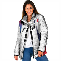 Custom France Volleyball Padded Jacket Sport Wings Style
