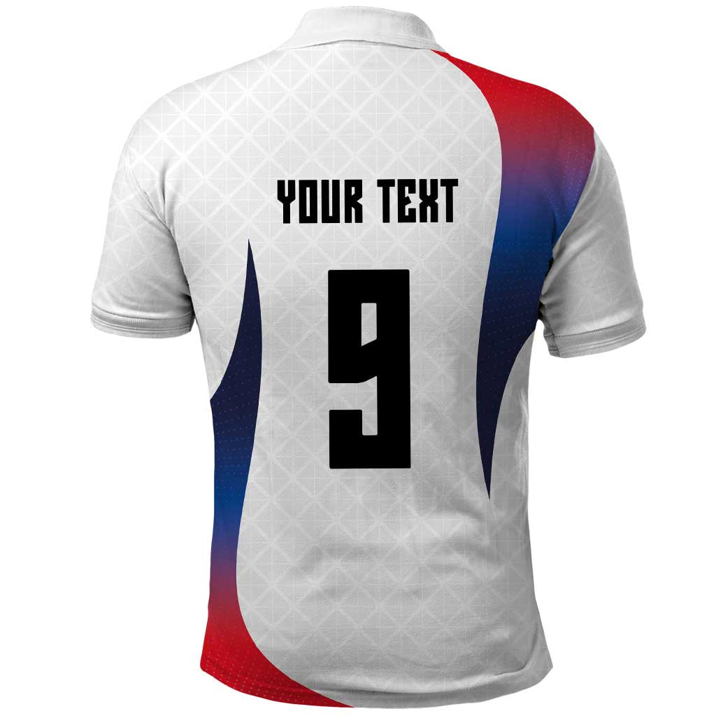 Custom France Volleyball Polo Shirt Sport Wings Style