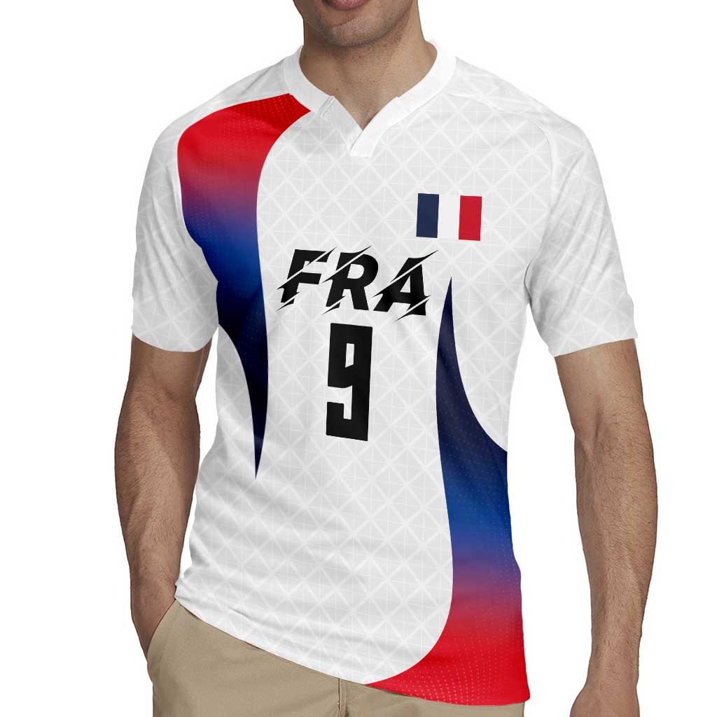 Custom France Volleyball Rugby Jersey Sport Wings Style