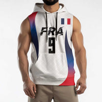 Custom France Volleyball Sleeveless Hoodie Sport Wings Style