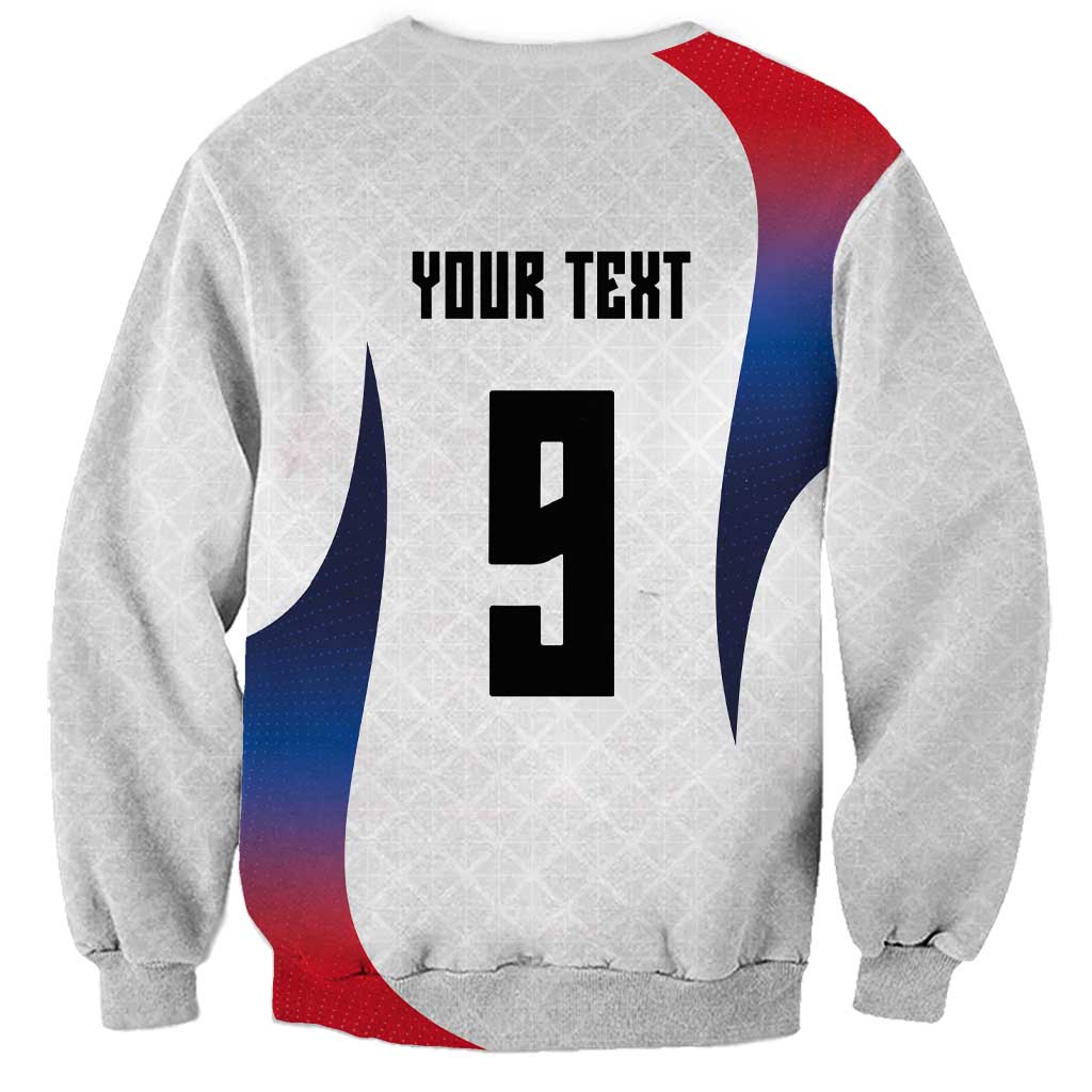 Custom France Volleyball Sweatshirt Sport Wings Style