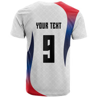 Custom France Volleyball T Shirt Sport Wings Style