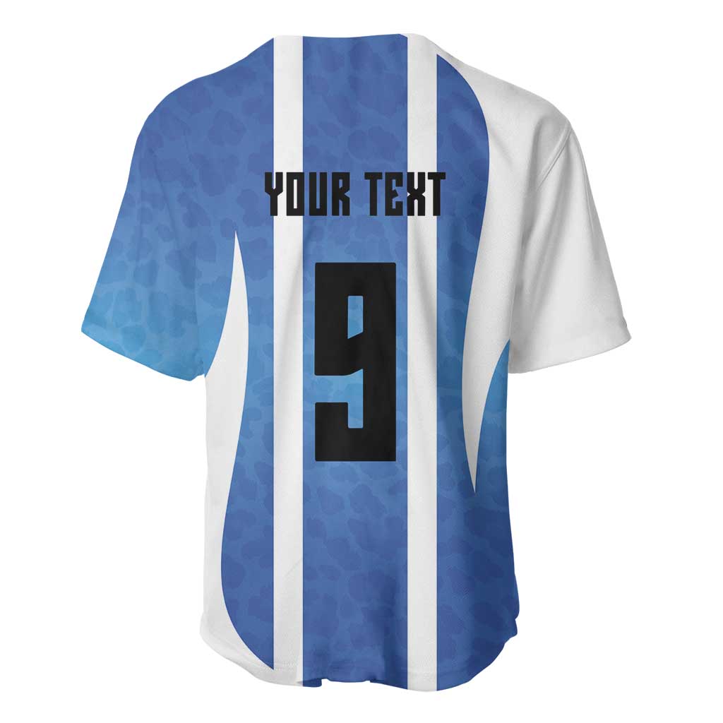 Custom Argentina Volleyball Baseball Jersey Sport Wings Style