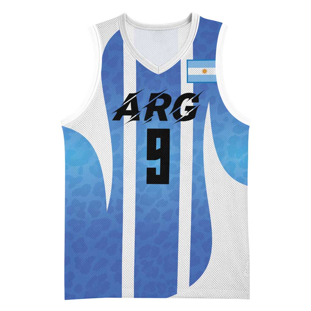 Custom Argentina Volleyball Basketball Jersey Sport Wings Style