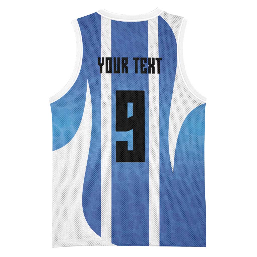 Custom Argentina Volleyball Basketball Jersey Sport Wings Style