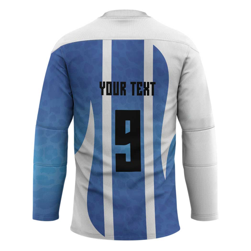 Custom Argentina Volleyball Hockey Jersey Sport Wings Style