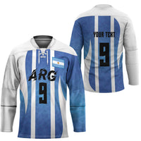Custom Argentina Volleyball Hockey Jersey Sport Wings Style