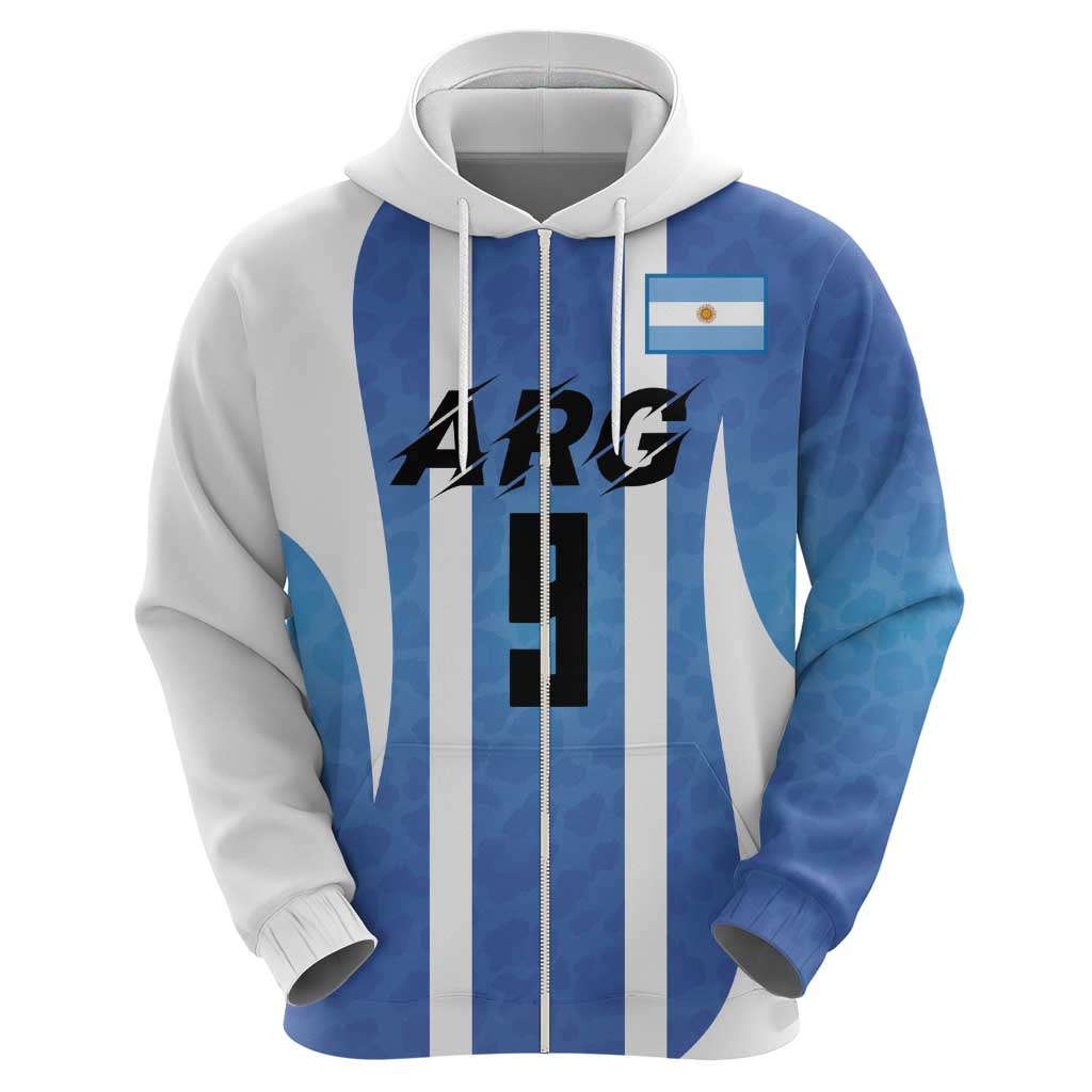 Custom Argentina Volleyball Hoodie Sport Wings Style