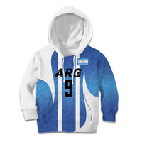 Custom Argentina Volleyball Kid Hoodie Sport Wings Style