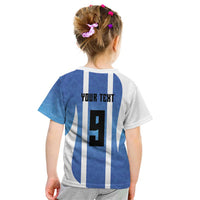 Custom Argentina Volleyball Kid T Shirt Sport Wings Style