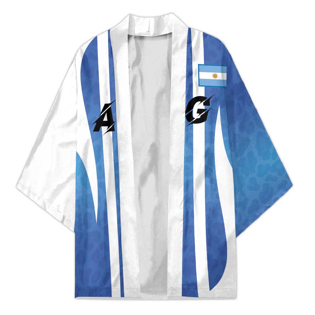 Custom Argentina Volleyball Kimono Sport Wings Style