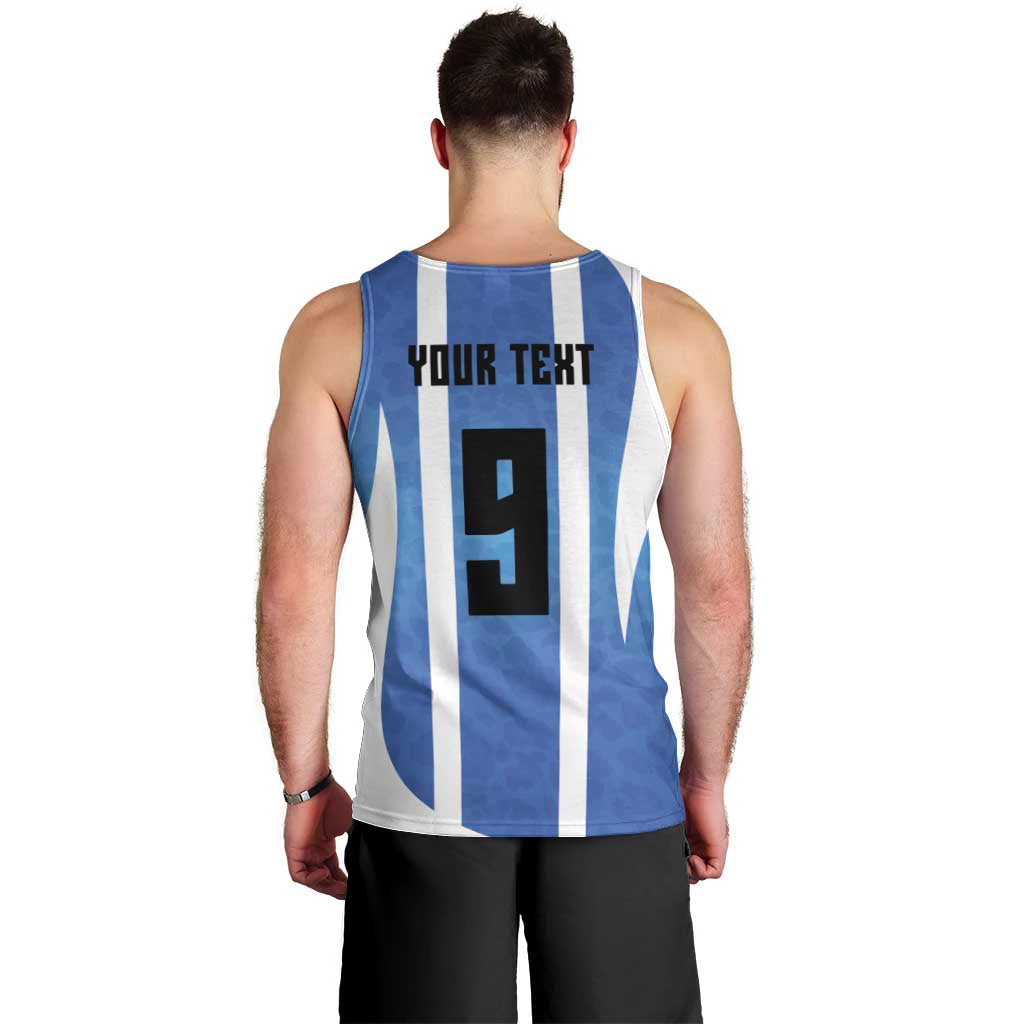 Custom Argentina Volleyball Men Tank Top Sport Wings Style