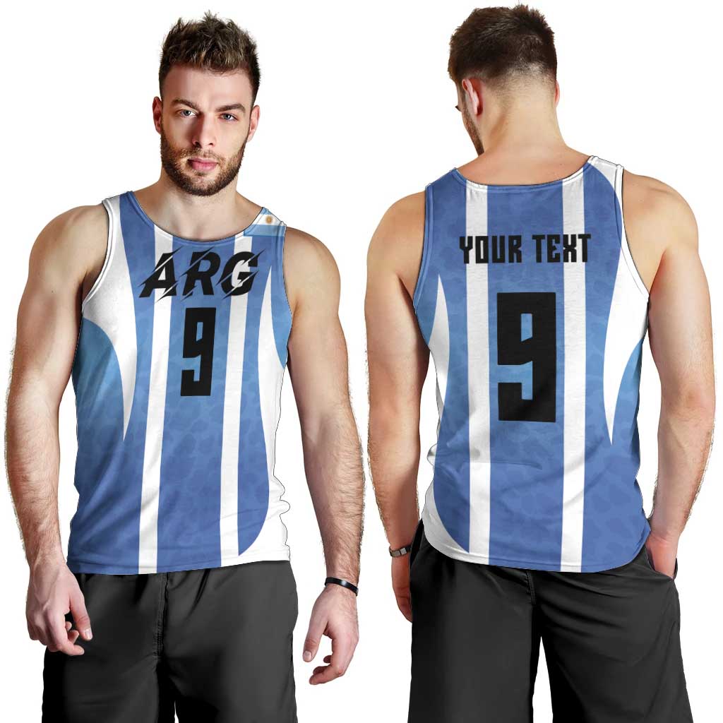 Custom Argentina Volleyball Men Tank Top Sport Wings Style