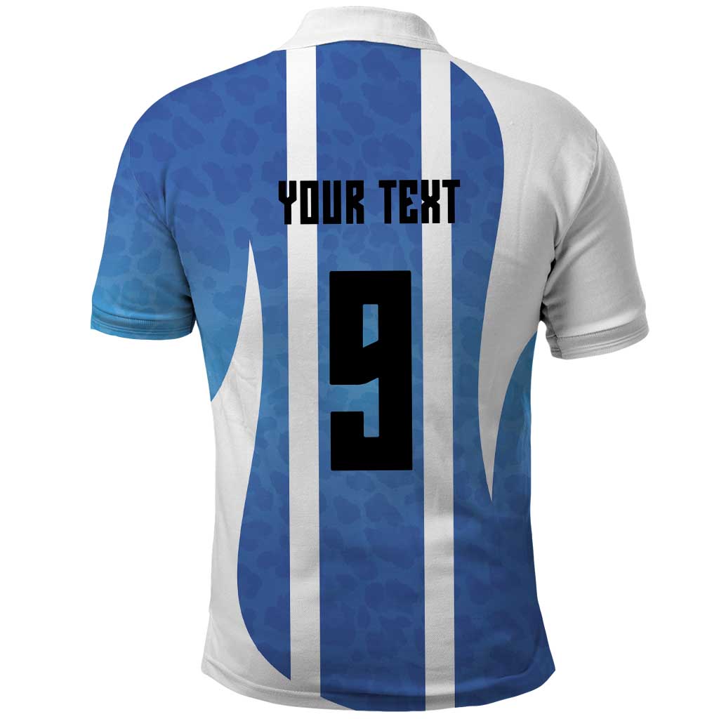 Custom Argentina Volleyball Polo Shirt Sport Wings Style