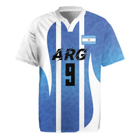Custom Argentina Volleyball Rugby Jersey Sport Wings Style