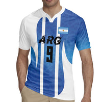 Custom Argentina Volleyball Rugby Jersey Sport Wings Style