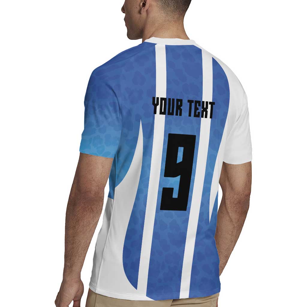 Custom Argentina Volleyball Rugby Jersey Sport Wings Style