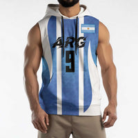 Custom Argentina Volleyball Sleeveless Hoodie Sport Wings Style