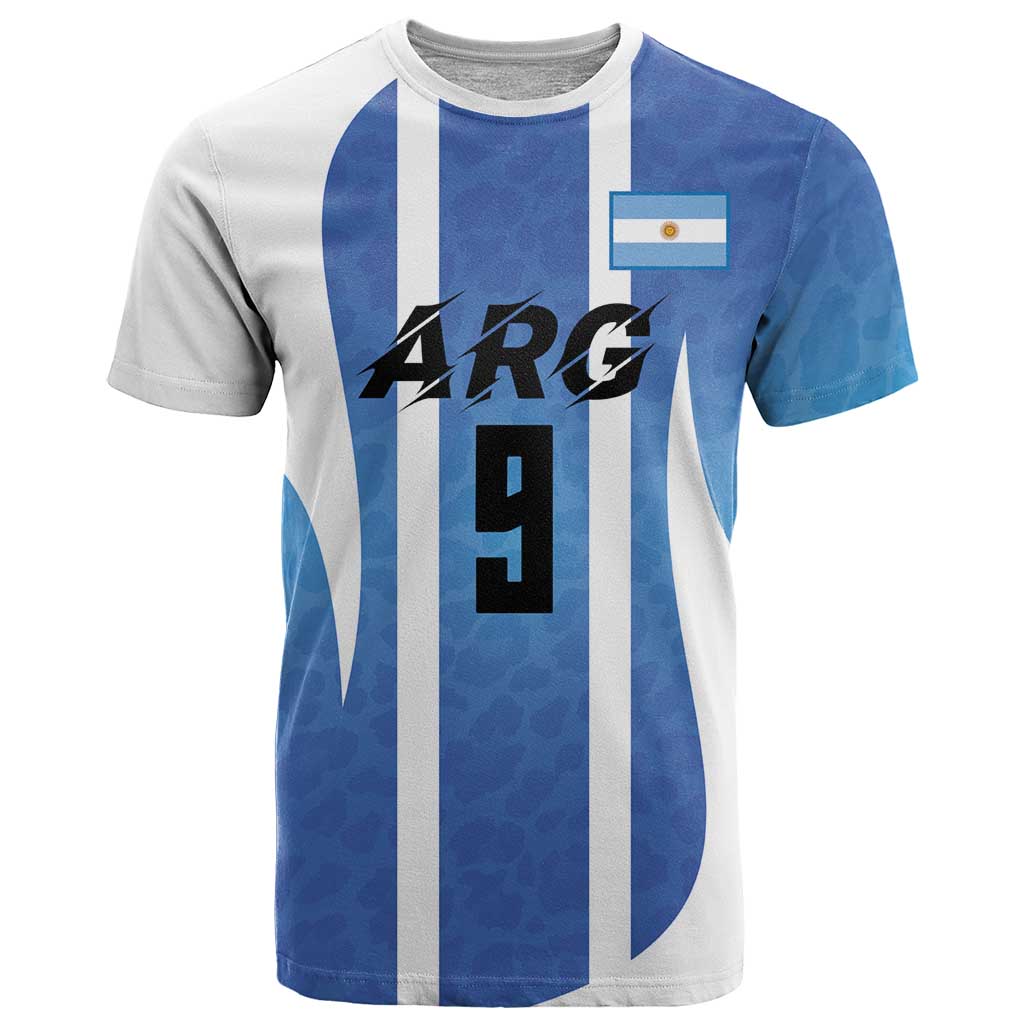 Custom Argentina Volleyball T Shirt Sport Wings Style