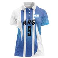 Custom Argentina Volleyball Women Polo Shirt Sport Wings Style