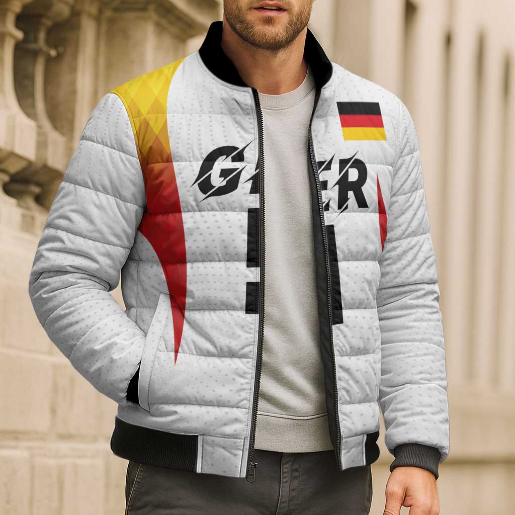 Custom Germany Volleyball Bomber Puffer Jacket Sport Wings Style