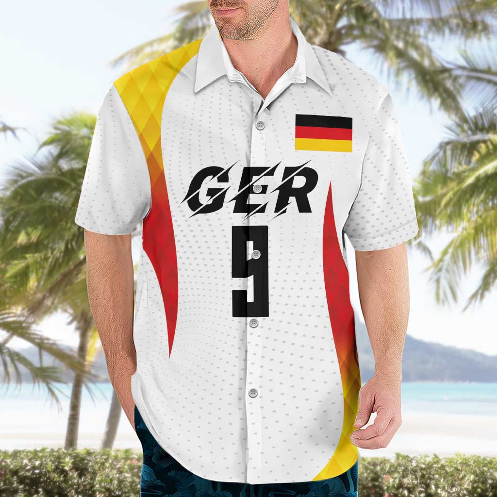 Custom Germany Volleyball Hawaiian Shirt Sport Wings Style