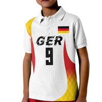 Custom Germany Volleyball Kid Polo Shirt Sport Wings Style